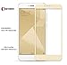 Chevron Full Screen Tempered Glass Screen Protector With CBS Edge To Edge Full Coverage Frame Technology For RedMi 4 [May 2017 Launch]-Lux Gold RS.399.00