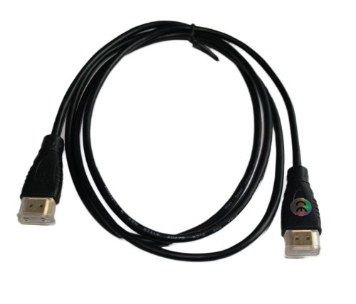 Handycop® 1,5m HDMI Kabel 1.4 HIGH SPEED mit Ethernet 3D FULL HD TV LCD PS3 HDTV XBOX 360 – 1.4a Echt 3D – Highend with Ethernet Stecker mit vergoldeten Kontakten - 3