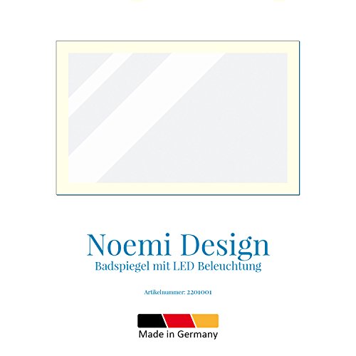 Noemi – LED Badspiegel mit Beleuchtung – (B) 120 cm x (H) 70 cm - 3