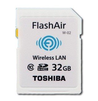 Toshiba SD-R032GR7AL01 SDHC Flash AIR Class 10 Speicherkarte