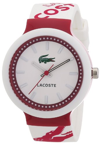 Lacoste Unisex-Armbanduhr GOA Analog Silikon 2010523 Lacoste Unisex-Armbanduhr GOA Analog Silikon 2010523