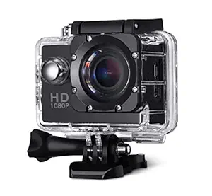 Mototive Full Hd 1080Paction Camera with 170 Ultra Wide-Angle Lens & Full Accessories Waterproof Digital Cam