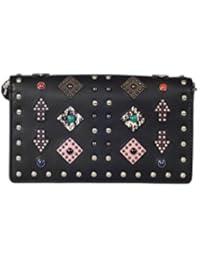 Coach Mujer 58569SVM2 Negro Cuero Clutch
