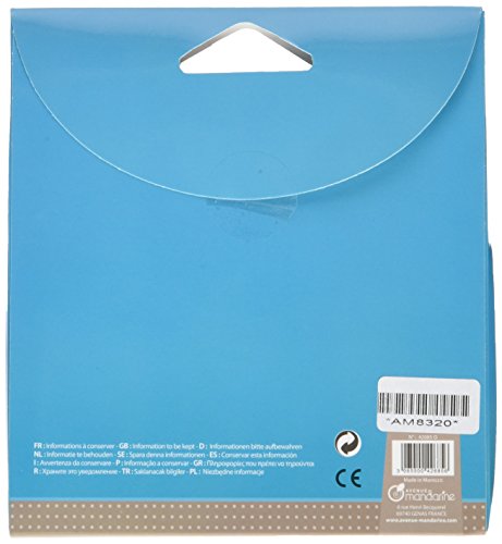 Avenue Mandarine 42685O – Origamipap 12 x 12 cm, 20 Bl, 70 g, blau - 2