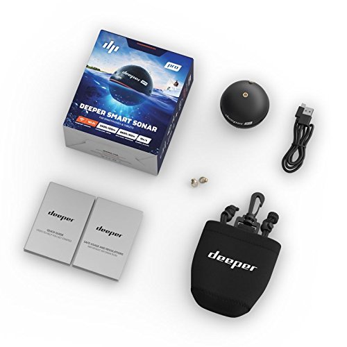 Deeper Sonar Smart PRO Set WiFi + Supporto per Smartphone Echo Lot POS