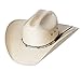 Produktbild Stars & Stripes Western Strohhut Cowboyhut Curtis Westernhut Cowboyhut Westernkleidung Strohhut für Damen und Herren (58 cm) Beige