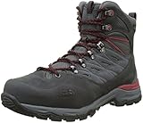 suela Vibram The North Face Hedgehog Trek GTX, Botas de Senderismo para Hombre, Gris (Dark Shadow Grey / Rudy Red), 43 EU