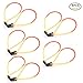 Price comparison product image RUNACC Professional Catapult Replacement Band Anti-slip Sling Shots Rubber Band Elastic Catapults Bungee, Four Strips Design, Set of 5
