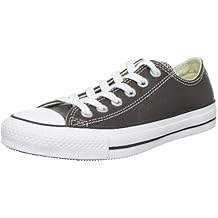 converse cuir marron