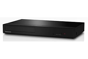 Panasonic Lecteur Blu Ray Ultra HD DP-UB150EF-K I Lecture FULL HD 3D Compatible HDR10 + / HDR / HLG / Dolby Atmos Sortie 4K Networking Lecture Audio Hi-Res USB noir - Version Française