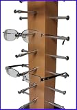 Brillenständer Brillenpräsenter Brillendisplay Holz für 8 Brillen - 3