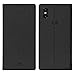 Produktbild Simicoo Xiaomi Mi Mix 3 Flip Leder Tasche Schutzhülle Case Standfunktion Kartenfach Magnetverschluß Card Holder TPU Stoßstange Extra Dünn Brieftasche Handyhülle für Xiaomi Mi Mix3 (Mix 3, Black)