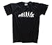 Produktbild Tischler II Schreiner Zimmermann Tischlerei Evolution T-Shirt Schwarz S