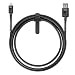Produktbild Nomad 1,5 m schwarz Rugged Kabel, Schnellader USB/Lightning Connector – Apple MFI zertifiziert