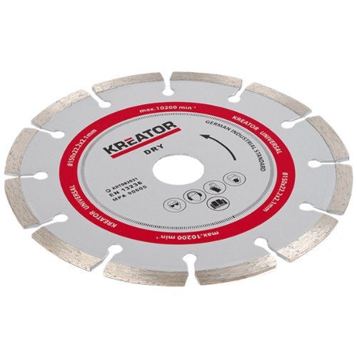 4 Stück Kreator Diamanttrennscheibe Ø 150 mm KRT082031 - 3