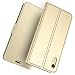 Produktbild fitmore Huawei Honor Play 8A Hülle Case, Huawei Honor Play 8A Cover Thin Flip Cover Hülle Case Series Boys Phone Hülle Case Replacement for Huawei Honor Play 8A by (Golden)