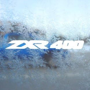 Car Sticker / Bumper / Decal Kawasaki Ninja ZX - 2R 400 White - for Laptop / Window / Truck / Tuning / motorcycle