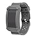 Price comparison product image Silicone Bands for Gear Fit2 Watch Soft Silicone Replacement Elastomer Band Plastic Wristband for Samsung Galaxy Gear Fit 2 SM-R360 Smart Watch (Gray)