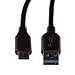 Produktbild Poppstar USB 3.1 Gen 1 Typ C auf USB 3.0 Typ A Stecker, bis zu 5 Gbit/s Übertragungsrate, Lade- und Datenkabel, Kabellänge: 100cm