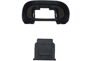 KOMET A7R4 Visor de ojos y zapata para cámara Sony A7R4 A7R3 A7R2 A7iii A7M2 a7siii a7sii [1+1 paquete], sustituye a SONY FDA-EP18