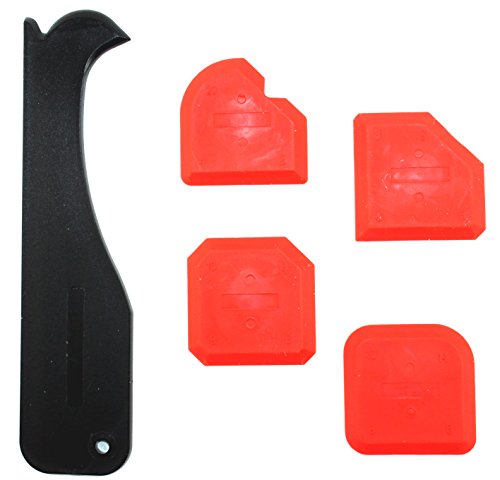 Fugenglätter 5tlg. Set -K&B Vertrieb- Silikonabzieher Fugenzieher Spachtelset Glättspachtel 256 - 8