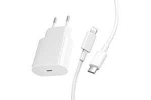 LIANSUM 25W USB C Cargador rápido con 1.5M Cable Cabezal Enchufe Adaptador Compatible para i Phone 14, 14 Pro, 14 Pro MAX,13, 13 Pro MAX, 12, 12 Mini, 11, X, XS, XR, 8 Plus,i Pad Pro, Air Carga Rapida