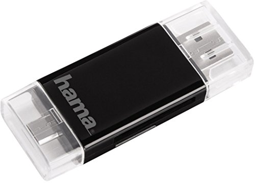 Hama Kartenleser für Smartphone/Tablet (microSD/microSDHC/microSDXC, SD/SDHC/SDXC, USB 2.0) schwarz - 2