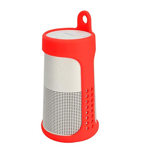 Preisvergleich Produktbild Mouchao Soft Silicone Speaker Case Schutzfolie für Bose Soundlink Revolve Red