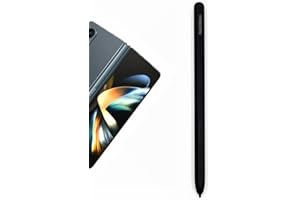 JUNWEIER Stylet Tactile pour S Pen pour Samsung Galaxy Z Fold5 / Z Fold4 / Z Fold3 5G / Z Fold 5 4 3 W22 W23 F9260 SM-F9360 F9460 W2022 W2023 sans Bluetooth Stylo Actif Stylus Touch Pen (Black)