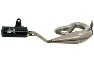 GIANNELLI PIAGGIO « SI » EXHAUST AVEC SILENCER ANODISED NOIR