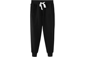 Dybker Pantalon de survêtement en polaire avec poches pour garçon