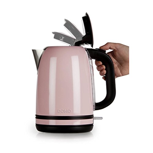 Domo DO487WK Wasserkocher, pastell rose - 2