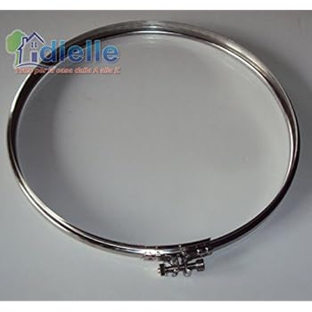 Fascetta Stringitubo In Acciaio Inox UTILFER - Per Canne Fumarie, Diametro 150 Mm, Max 600°C - Foto 8