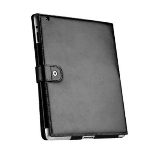 Preisvergleich Produktbild Sena Cases Florence Ledertasche Klappetui für iPad 2 schwarz