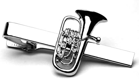 Euphonium Tie Clip Tie Slide - Great brass band gift