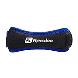 Genouillère Rotulien Bandage Réglable Sports Sangles Protection Bande de Genoux Soutien Rotule Compression Tendinaire Soulager Douleur pour l'Exercices Physiques (Dark Blue, 17 x 7.8 cm)