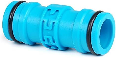 Hozelock Compatible 2-Way Connector 1" Garden Water Joiner Tube Hose Pipe Blue-L.