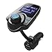 Produktbild Regard Natral T10 Wireless-In-Auto Bluetooth FM-Transmitter-Radio-Adapter mit 1,44 Zoll Display-USB Car Charger f¨¹r iPhone f¨¹r SamsungRegard