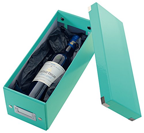 Leitz Caja para guardar CD  Turquesa  Click and Store  60410051