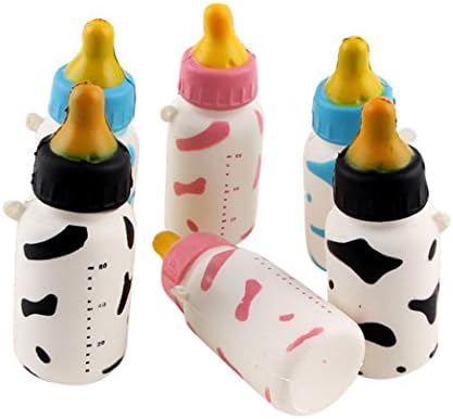 Ba Zha Hei 2018 Newest Slow Rising Squishies Jumbo Squeeze Jumbo Stress Stretch Soft Yogurt Bottle Scented Slow Rising Toys Gifts Slow Rising Simulation Kid Toy Key Cell Phone Pendant Strap Gift Elastic Environmentally PU Stress Reliever Toys (As Picture Show)