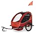 Froggy® BTC05 Child Kids Bike Trailer Jogger Bicycle Cherry