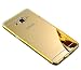 IND Combo Pack Acrylic Mirror Back Cover with Case for Samsung Galaxy On7 Pro & ON7 - Gold With Free Tempered Glass Screen Protector(Combo Offer) RS.260.00