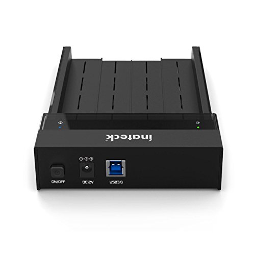 Inateck FD1006 USB 3.0 festplatten Dockingstation für 2.5 3.5 zoll SSD HDD SATA I/II/III inklusive USB3.0 Kabel mit 12V 2A netzteil unterstützen PC / Notebook / Mac (SATA3 UASP support) - 2