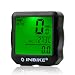 Produktbild GuDoQi® Fahrrad Tacho Wasserdichte Fahrrad Computer Tacho Kilometerzähler LCD Backlight Licht Schwarze Typ Mit Grün Hintergrundbeleuchtung