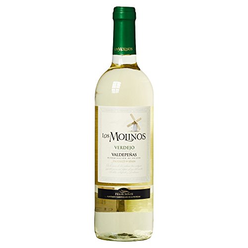 Los Molinos - Vino Blanco Verdejo Botella 75 cl D.O.P. Valdepeñas