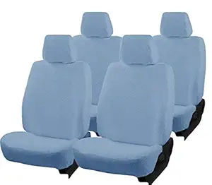 Speedwav Blue Cotton Towel Seat Covers for Hyundai Venue Seat Cover_34