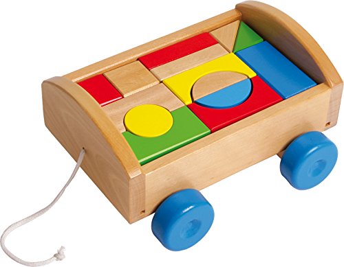 Imagen 1 de Legler - Caja de construcción para arrastrar, 14 piezas (8180)