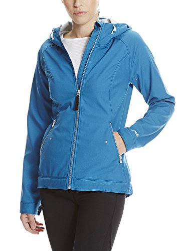 Bench Slim FIT Soft Shell Chaqueta, Azul (Mykonos Blue BL192), 38 (Talla del Fabricante: S) para Mujer