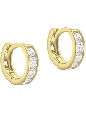 Carissima Gold Damen-Ohrringe 9 k (375) Zirkonia gold 1.58.9199