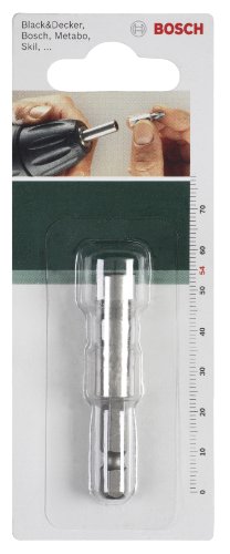Bosch 2609255900 DIY Universalhalter 54 mm 1/4 Zoll Auβensechskantschaft mit Dauermagnet, ohne Sprengring ( und )